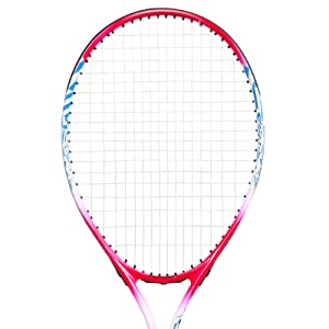 MAIBOLE Junior Tennis Racquet Recreational Tennis Racket Pre-Strung Head Light Balance for Beginners Youth Kids Good Control Grip 
