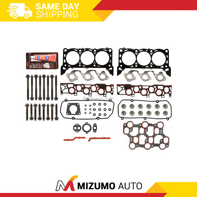 Mizumo Auto MA-4216924185 Full Gasket Set Head Bolts Compatible With/For 98-04 Ford Mustang E150 E250 F150 3.8 4.2 VIN 2 