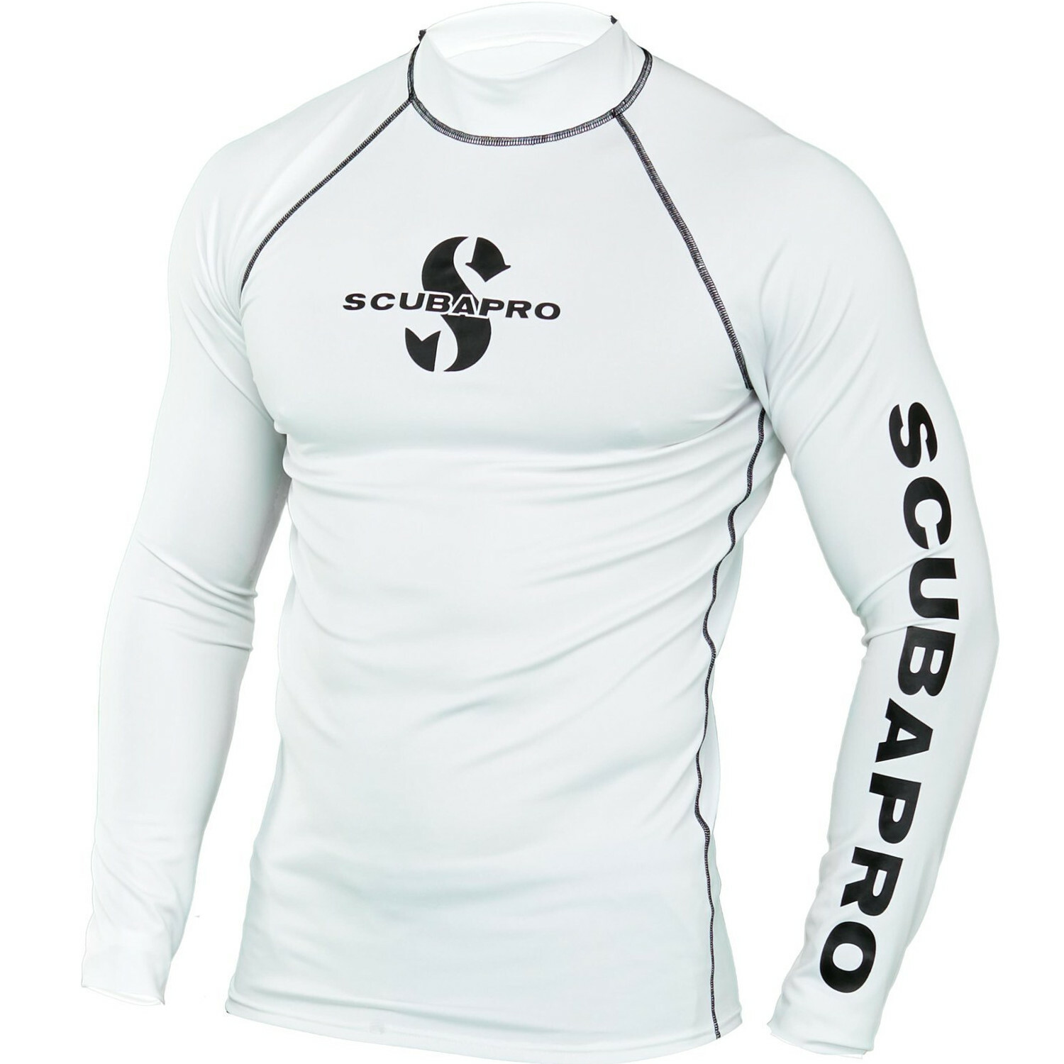 Scubapro Men's UPF 50 Channel Flow Short Sleeve Rash Guard 