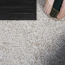 x 6 in Terrazzo Matte Porcelain Tile Sample Fusion Hex Pink Terrazzo 3 in x 6 in Terrazzo Matte Porcelain Tile Sample Fusion Hex Pink Terrazzo 3 in