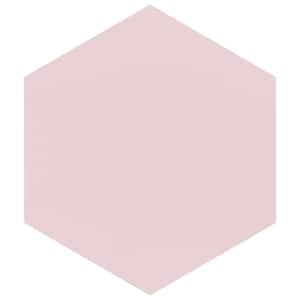 x 6 in Terrazzo Matte Porcelain Tile Sample Fusion Hex Pink Terrazzo 3 in x 6 in Terrazzo Matte Porcelain Tile Sample Fusion Hex Pink Terrazzo 3 in