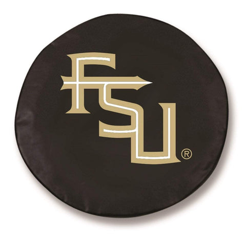 Holland Bar Stool Co Florida State Seminoles HBS Head Black Fitted Car Tire Cover 