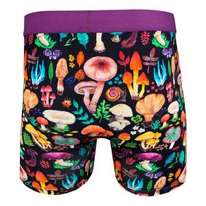 Good Luck Undies Men's Mushrooms Boxer Brief Underwear 