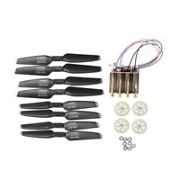 hnsgscmyyxgs Drone Propellers for F6 RC Drone 4DRC F6 Quadcopter Spare Parts Propeller Blades Wings Kit Color : 8pcs 
