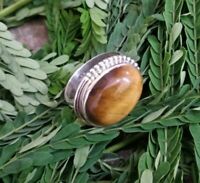 Stainless Steel Braided Woven Knot Wave Statement Anniversary Cocktail Party Ring 
