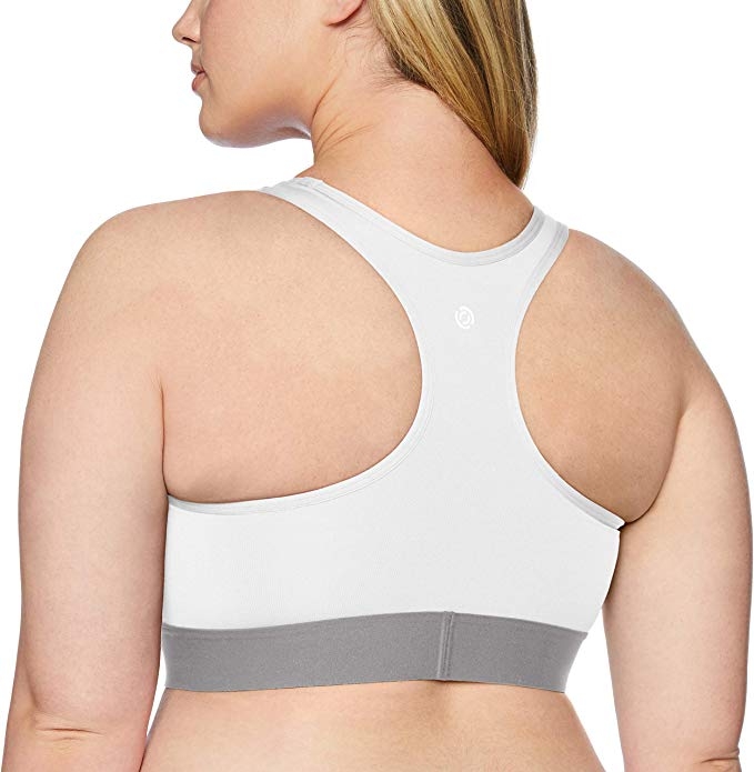 Blue Sports Bras for Women Plus Size High Impact Full Coverage All-Round Support for Running 