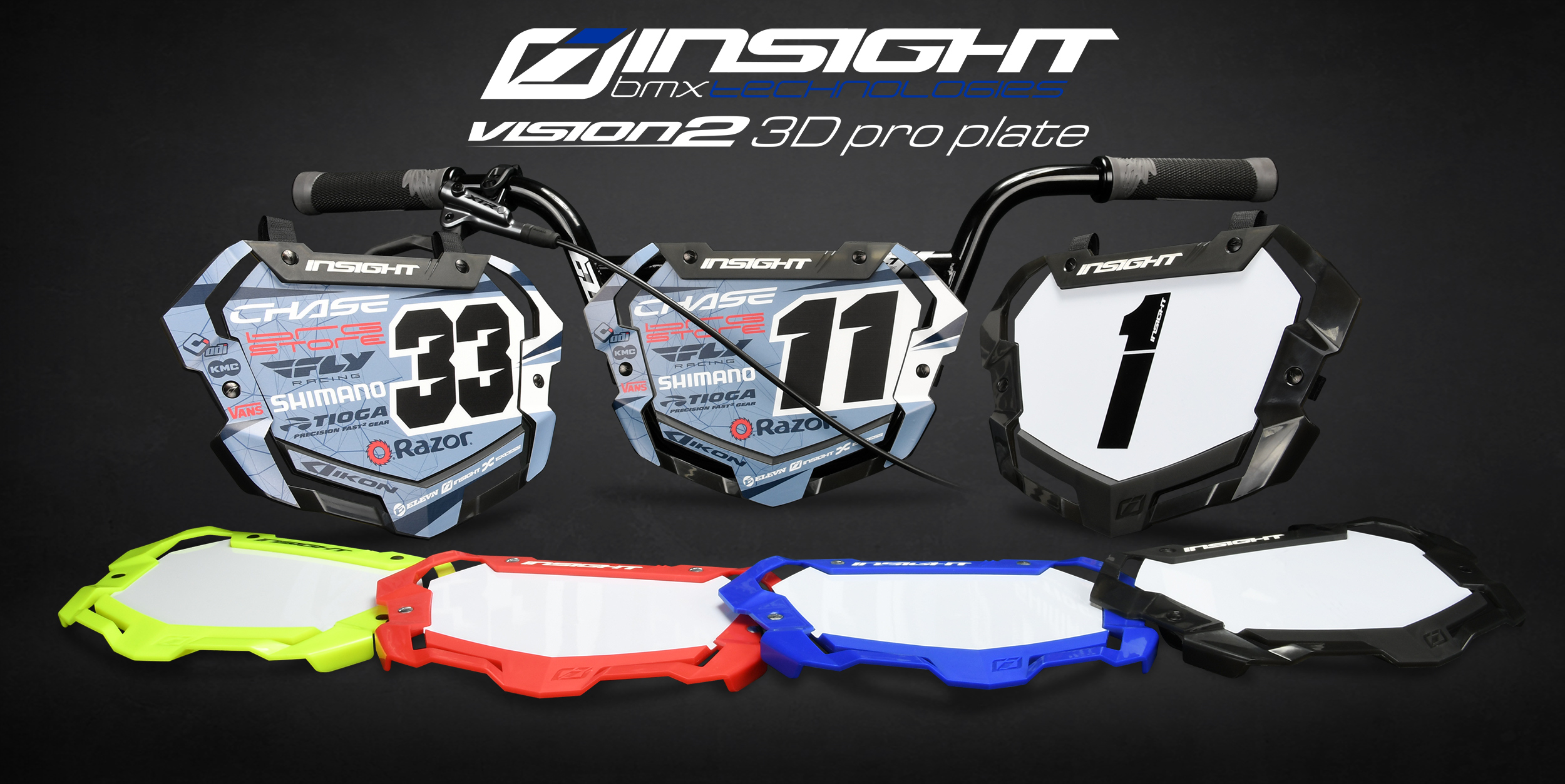 Insight 3D Vision 2 Number Plate 