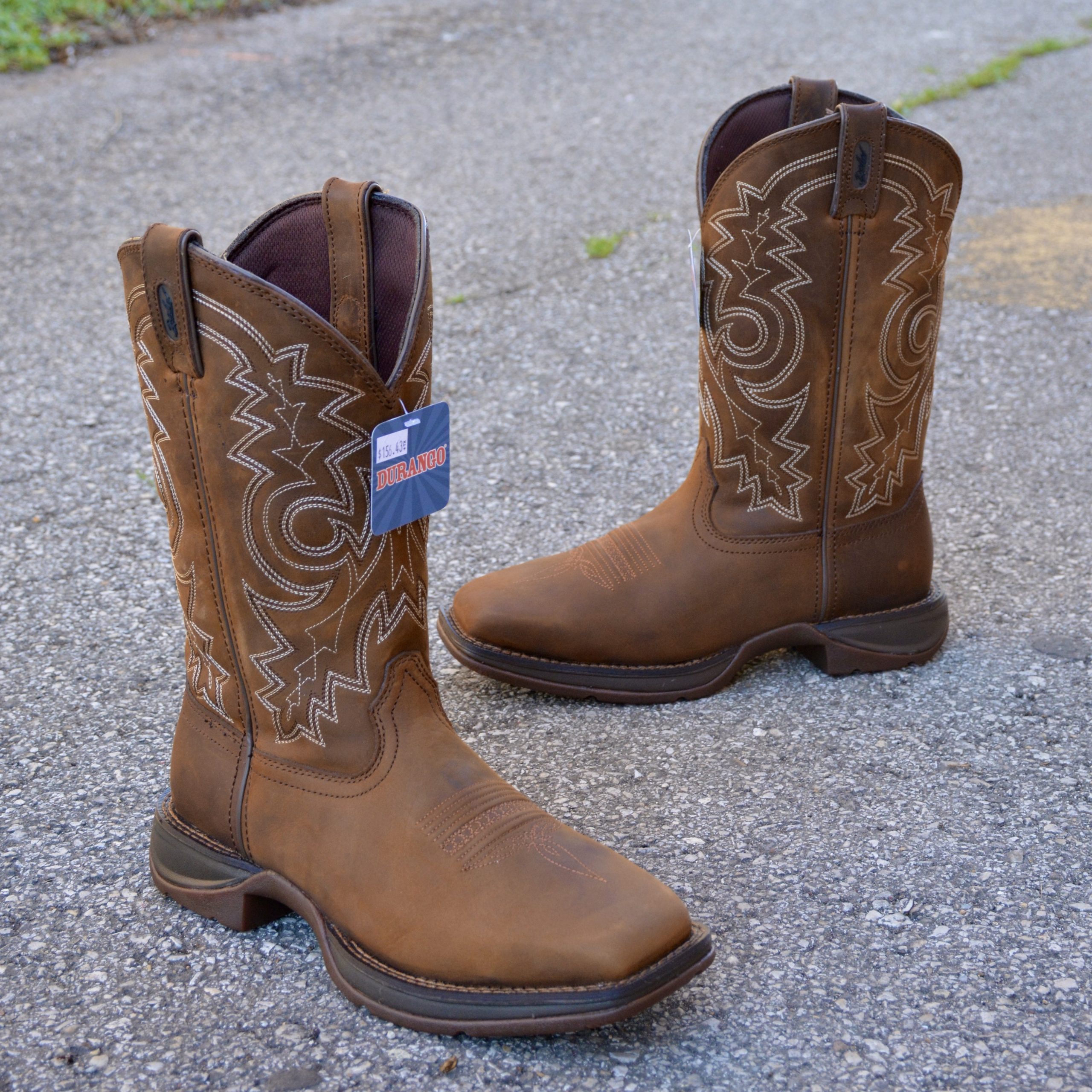 Durango Steel Toe Pull-on Western Boot 